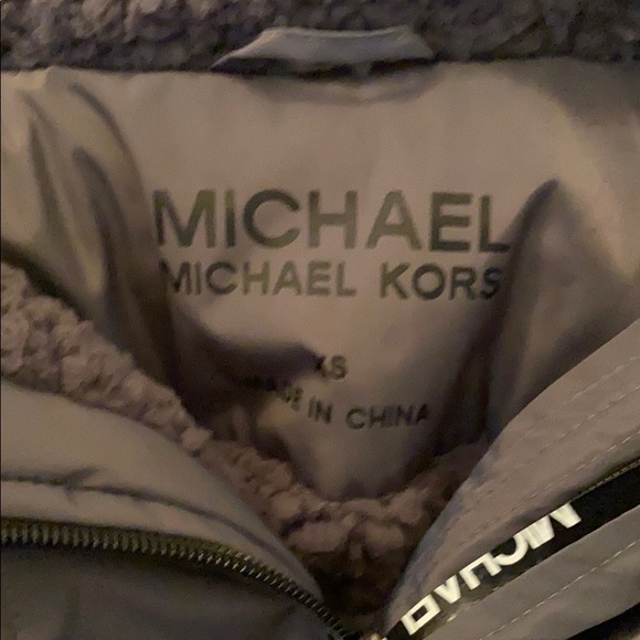 NWT Michael Michael Kors fleece lined jacket XS - Picture 6 of 6
